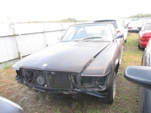 メルセデス―ベンツ-R107-560SL-アルミボンネツト販売