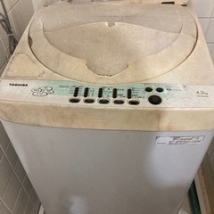 洗濯機　東芝AW504