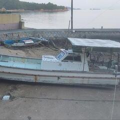 終】和船 漁船 ヤマハ 117馬力 ディーゼル フル装備 引き上げ 一発始動