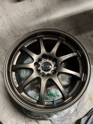 【美品】ワークエモーション D9R 18インチ 8j+45
