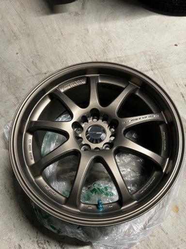 【美品】ワークエモーション D9R 18インチ 8j+45