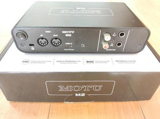 MOTU M2 オーディオインターフェース 【公式通販】 MOTU M2 オーディオインターフェース 【公式通販】