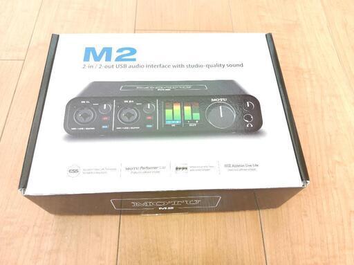 MOTU M2 オーディオインターフェース jjpty.com