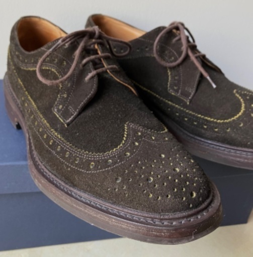 Tricker's  トリッカーズ　スウェード　Tricker's ms164 BEYES 別注　メルカリ出品中 Tricker's トリッカーズ スウェード Tricker's ms164 BEYES 別注