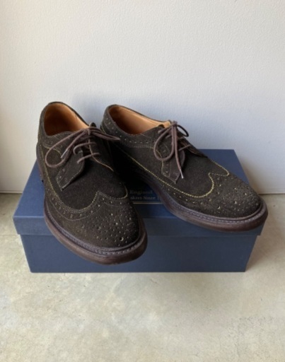 Tricker's  トリッカーズ　スウェード　Tricker's ms164 BEYES 別注　メルカリ出品中