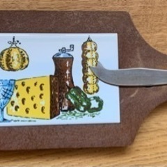 日本製　チーズボード　ナイフ　カッティングボード　セット