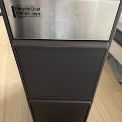ゴミ箱に　recycle dust station