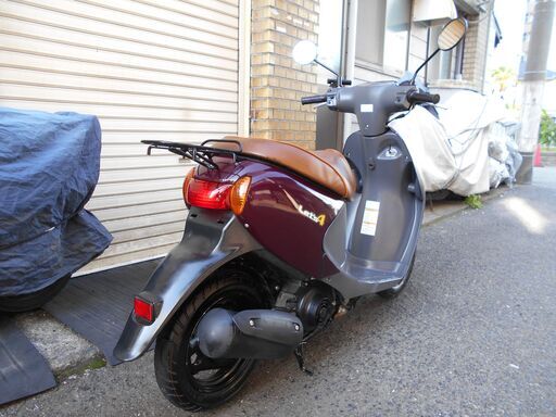 レッツ4 FI　4スト　CA45A　自賠R7年3月　スピード抜群　後タイヤバリ山　ガソリン満タン