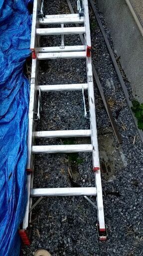 千葉県柏市 剪定ハシゴ(アルミ) 2本セット