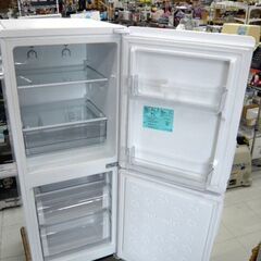 冷蔵庫 148L 2017年製 ハイアール JR-NF148A 2ドア 右開き ホワイト 一人暮らし Haier 苫小牧西店