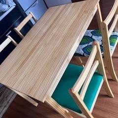 ダイニングテーブル・椅子(4脚)セット