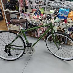 J095★サビ使用感有り★クロスバイク★PROGEAR★AZZURI★3✕7段