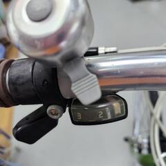 J095★サビ使用感有り★クロスバイク★PROGEAR★AZZURI★3✕7段