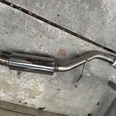 ソアラ　MZ21 ダウンテールマフラー　セミチタン