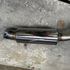 ソアラ　MZ21 ダウンテールマフラー　セミチタン