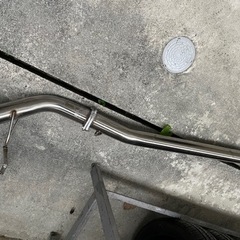 ソアラ　MZ21 ダウンテールマフラー　セミチタン