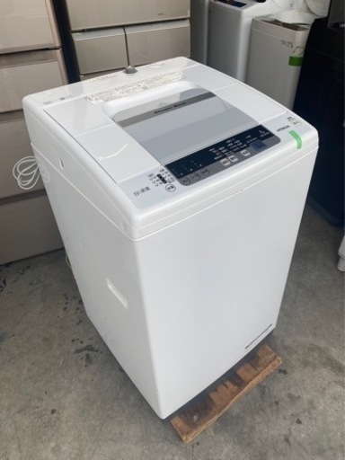 全国送料無料★3ヶ月保証付き★洗濯機★2019年★HITACHI★7kg★NW-R704★S-645