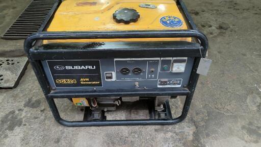発電機 スバルSGX24 中古 動作確認済み 発電機 スバルSGX24 中古 動作確認済み