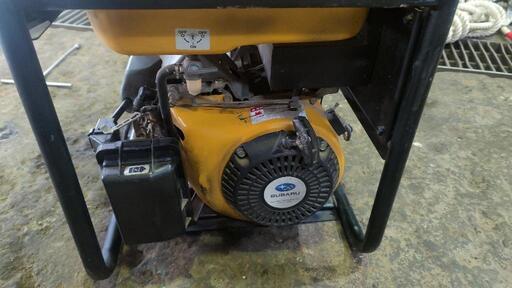 発電機 スバルSGX24 エンジン良好 動作確認済み 中古