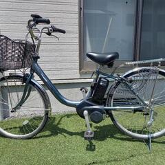 美品✩Panasonic 電動アシスト自転車 ママチャリ 電動自転車