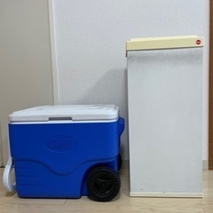 【早い者勝ち】コールマン クーラーボックス&ハリオ ゴミ箱