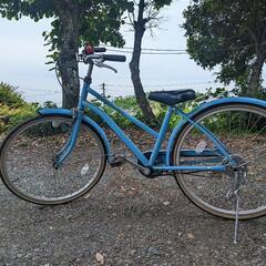 【取引決定しました】自転車 水色