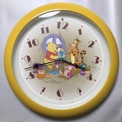 ディズニー　Disney くまのプーさん掛け時計　Winnie ...