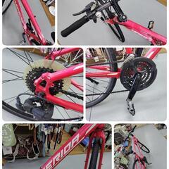 J201★値下げ★色褪せ使用感有り★クロスバイク★MERIDA★CROSSWAY100★3✕7段