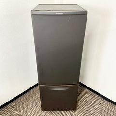 激安‼️大きめ168L 21年製 Panasonic2ドア冷蔵庫NR-B17DW-T🌟10016