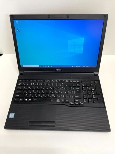 【お渡し済み】富士通 Win10 15.6型ノートPC 第6世代i3 + SSD 【使用感少な目＆メンテナンス済み】