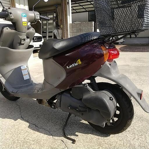 レッツ4バスケット 便利な前カゴ付き✨整備済み！ レッツ4 バスケット