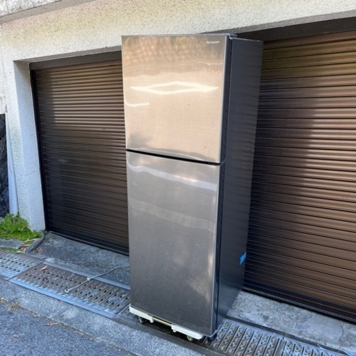 ★シャープ★SJ-D23E-S★2ドア冷蔵庫 ★225L★右開き★シルバー系★