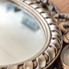 🔻超美品🔺高級感　ユーロ　アンティーク 🔺高さ100センチ幅75センチ🔹🔸ビンテージ鏡🔹🔸超珍しい　