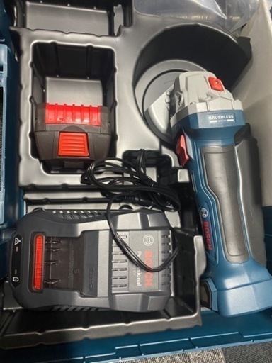 値下 新品未使用 充電式 電動グラインダー ボッシュ サンダー 18v 