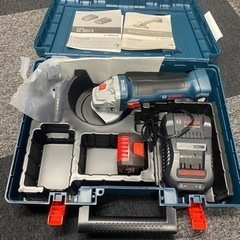 値下　新品未使用　充電式　電動グラインダー　ボッシュ　サンダー　18v