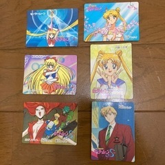 【バンダイ】セーラームーンSカード　6枚