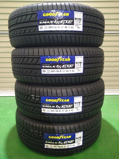 ●新品　作業工賃無料●新品　グッドイヤー　EAGLE　LS EXE　205/50R17　4本セット