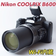 Nikon COOLPIX B600★Wi-Fi内蔵★近距離から...