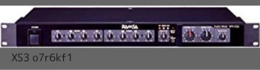 RAMSA (ラムサ) コンパクトミキサー WR-XS3｜電動工具 sport-u.com