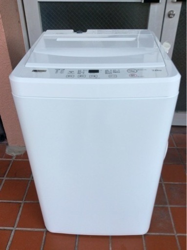 【値下げしました】洗濯機 ヤマダ YWM-T70H1 2022年製 7.0kg ホワイト no2239