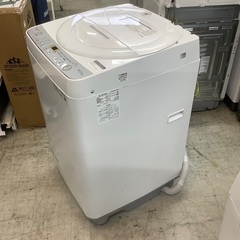 安心の6ヶ月保証付き！！ SHARP　6.0kg全自動洗濯機　ES-GE6C-W　2019年製