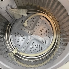 安心の6ヶ月保証付き！！ SHARP　6.0kg全自動洗濯機　ES-GE6C-W　2019年製