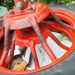 ♬　売約済￥８０００　耕運機用水田タイヤ ♬ 売約済￥8000 耕運機用水田タイヤ