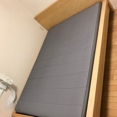 【ネット決済】IKEA ダブルベッド