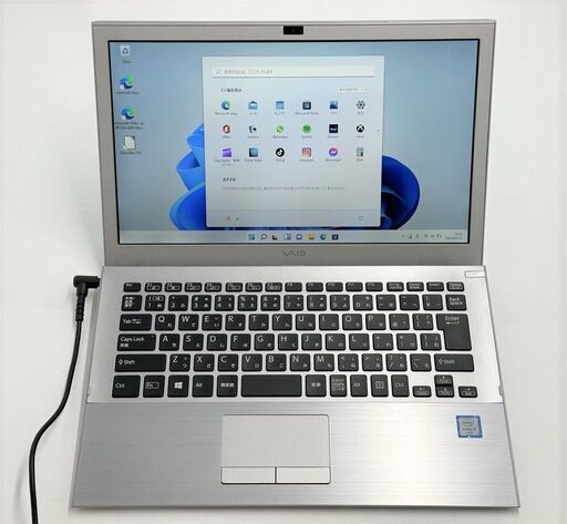 送料無料 保証付 高速SSD 13.3型 ノートパソコン SONY VJS131C11N 中古良品 第6世代Core i5 4GB 無線 Bluetooth カメラ Windows11 Office