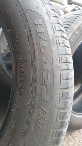 60ハリアータイヤ235/55R18.100H ブリヂストンエコピア　新車装着タイヤ4本