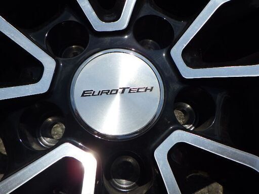 ユーロテック　16インチ　アルミホイール　205/55R16　ダンロップ　スタッドレスタイヤ　10分山　2015年製　￥21,780税込