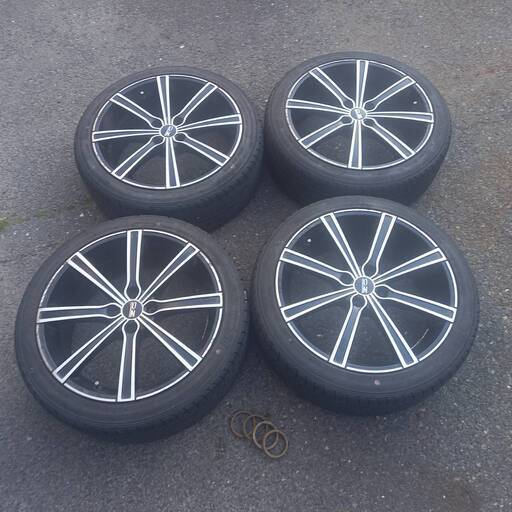 ～SOLD!～【中古品】OZ ホイール 17インチ ＋ ダンロップ 205/45-17 MINI R50 R53 R55 R56など