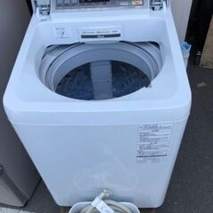 市内配送・設置無料 8kg 全自動洗濯機 パナソニック NA-FA80H2 槽洗浄 