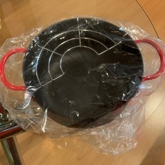 揚げ物用鍋（新品未使用）
